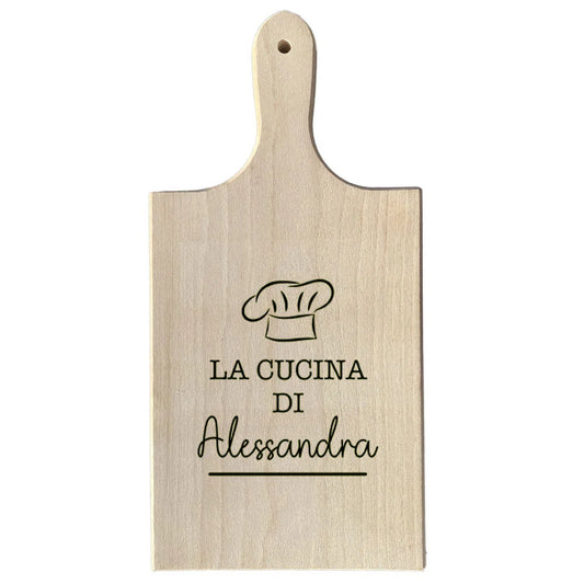 Tagliere personalizzato "La cucina di"