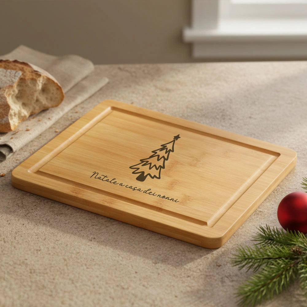 Idea regalo casa bambù natale