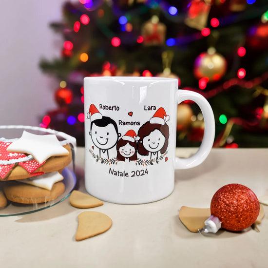 Tazza personalizzabile con la famiglia