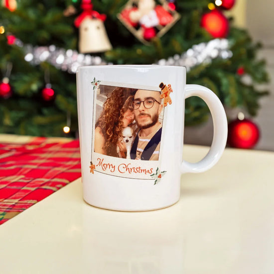 Tazza personalizzata con foto per Natale