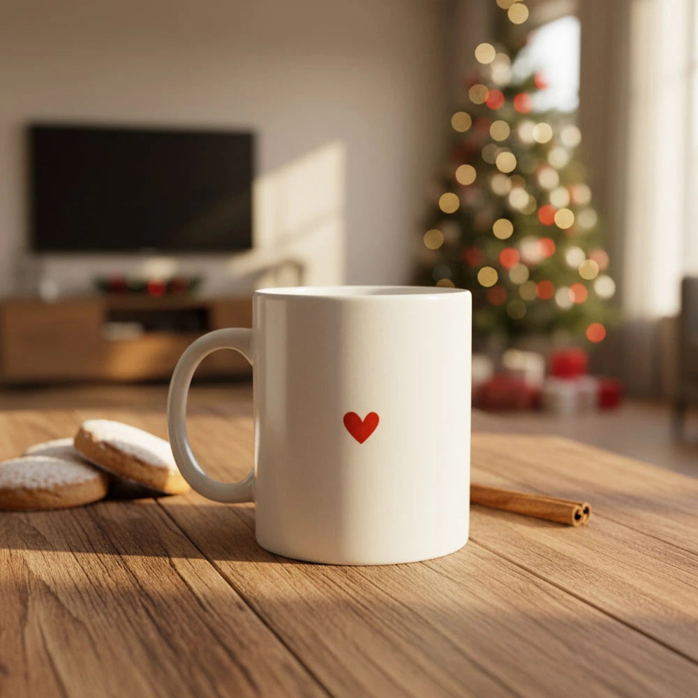 Tazza personalizzata con foto per Natale