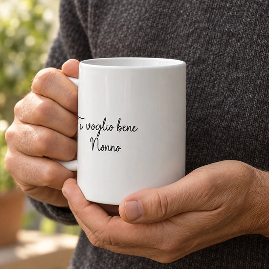 Idea regalo Festa dei Nonni: tazza personalizzata