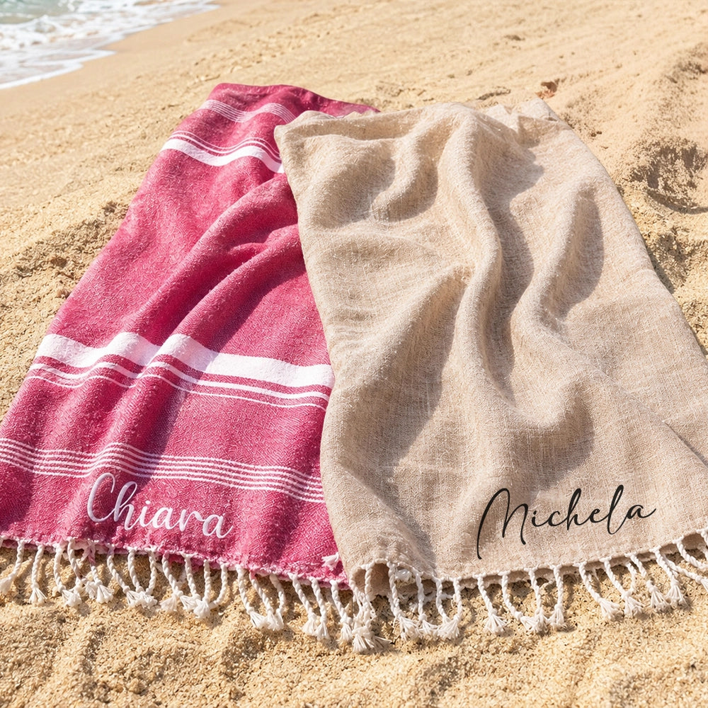 Pareo e telo da spiaggia per borsa