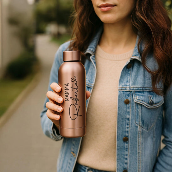 Borraccia rosa per la mamma
