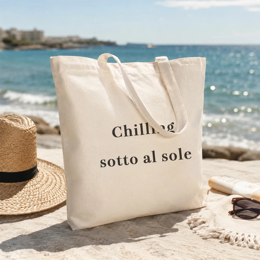 Tote Bag in Cotone