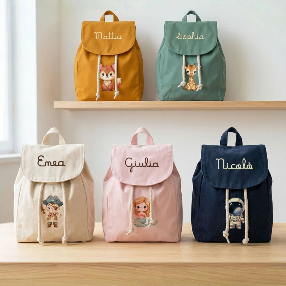 Zaini personalizzati in 5 colorazioni